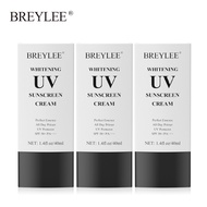 BREYLEE Sunscreen Cream 40ml Sunblock Face And Body Whitening Sunblock Sunscreen UV SPF50