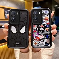 Casing vivo y16 Black phone case for vivo y16 case cute