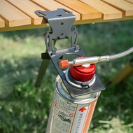 [mojotorw7] Camping Table Organizer for Gas Bottle, Butane Bottle Holder, Camping Stove Hook for Hik