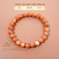 Jade Dan Tam - Sunstone Bracelet 7mm 5A - Fire Element & Earth Element