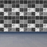 Dickly Wall Tile Decoration Tile Stickers Tile Decal Mosaic Tile Sticker for Bedrooms