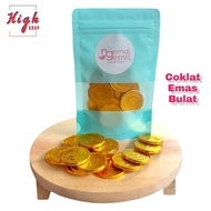 Coklat Emas Koin Bulat / Coklat Emas Koin  / Coklat Koin Premium