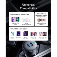 Denso Otomart - Anker Powerdrive Iii Dualusb-C Car Charger Fast Charging 40W 2-Port Each 20W Power