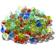 30pcs Novelty toys jolen/marble/holen colored marble jolens
