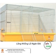 Giant Double Compartment Hamster Cage 47cm across