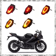 [I O J E] Motorcycle Rear LED Dynamic Brake Light Taillight for  R15 V3 2017-2022 V4 R15M 2023+ Turn