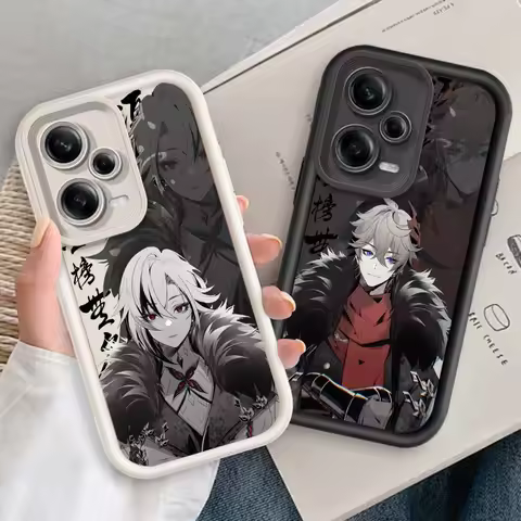 Arlecchino G-Genshin Impact Phone Case For Xiaomi Redmi Note 14 13 13R 12 12R 11 11E 11T 11S Pro Plu