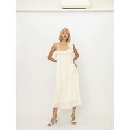 Melvee - Yale Dress - Cruise Collection - Latest White Midi Dress for Women
