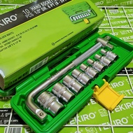 Tekiro 10-Piece Socket Wrench Set 8-24mm - Complete Socket Wrench Set Tekiro Socket Wrench/