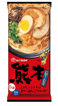 【日版】Marutai 熊本黑麻油豬骨拉麵 (186g)(2人前)