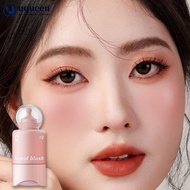 UQUEEN Aquatic Liquid Powder Blusher Natural Powder Blusher Vitality Pink Pressed Blush Liquid Water