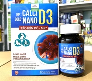 Hp Gold Calci Nano D3 Tảo Biển Đỏ K2 Bổ sung canxi chống còi xương loãng xương phát triển nhanh xươn
