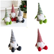 yu Enchanting Christmas Handmade Gnomes Handmade Plush Gnomes Figures Ornament  Face Gnomes for Yule