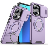 Redmi Note 13 Pro+ 5G Shockproof Casing Armor Slide Magnetic Casing For Xiaomi Redmi Note 13 Pro Plu