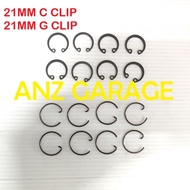 21MM HONDA B16 B18 B20 BSERIES PISTON PIN LOCK C CLIP 8PCS - G CLIP