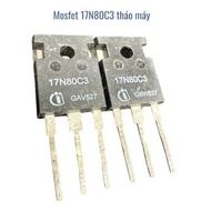 2 Mosfet 17N80C3 17N80 To-247 disassemble