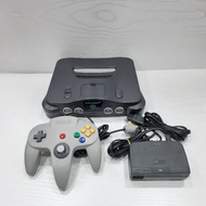 เครื่อง Nintendo N64 Black Clear Green เครื่องญี่ปุ่น เสียบไฟไทยได้เลย ครบชุดพร้อมเล่น จัดชุด