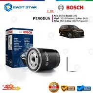 Bosch Oil Filter for Perodua Myvi D20N/Axia/Aruz/Bezza/Ativa 0986AF0363