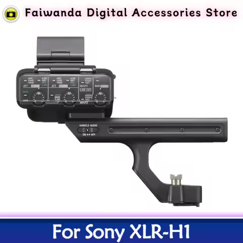 Genuine XLR-H1 XLR Top Handle Mic Holder Repair Parts With ECM-XM1 For Sony FX3 FX3A FX30 FX2B Camer
