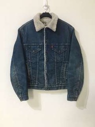 古著 Vintage 80's Levi's Levis 舖棉 牛仔外套 單寧刷毛夾克 橘標 80年代初期 美國製