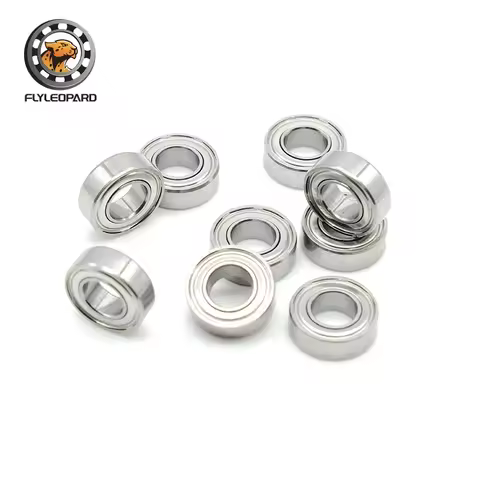 10PCS Miniature Metric Chrome Steel ABEC-7 Ball Bearing MR63ZZ MR74ZZ MR104ZZ MR115ZZ MR126ZZ MR128Z