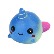 Exquisite Fun Big Whale Scented Squishy Charm Slow Rising 12Cm Simulation Kid Toy For Children Adult