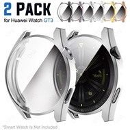 [HOT JUXXKWIHGWH 514] 2-Pack เคสป้องกันหน้าจอสำหรับ Huawei Watch GT3 GT 3 GT2 2E Pro 42มม. 46มม. TPU Smartwatch ฝาครอบป้องกันกันชนสำหรับนาฬิกา3