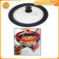 Universal Silicone Glass Lid Cover Pot Lid 16/18/20cm 24/26/28cm, 28/30/32cm