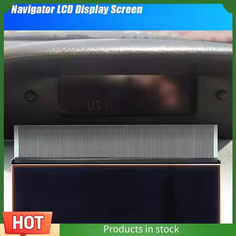 AU63-Car Central Navigator Radio LCD Display For 206 307 Citroen C5 Xsara Picasso Instrument Screen 
