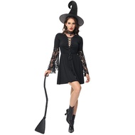 Halloween Witch Magician Cosplay Cosplay Cosplay Makeup Ball Performance Costume