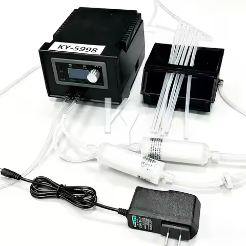 Printhead Cleaner Washer DTF Cleaning Machine Kit For Epson L1800 L805 i1600 i3200 4720 XP600 DX6 DX