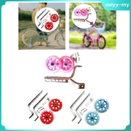[AsiyyMY] 2x Bike Training Wheel Flash Silent Training Wheels Bicycling Indoor And Outdoor Rear Whee