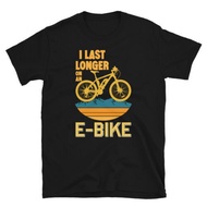 Mountain E-Bike Electric Bicycle Cycling Cycle Ebike Cycling T-Shirt