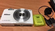 【ESM】Nikon COOLPIX S6800 相機 尼康 白色 質感