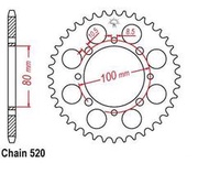 高雄[哈利輪胎] 太陽牌 JT齒盤 SUZUKI TU250 X 鋼製 齒盤 鏈條520 草上飛