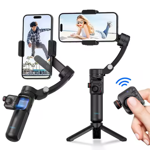Handheld 3-Axis Gimbal Phone Holder Anti Shake Video Record with Selfie Tripod Stabilizer for Xiaomi