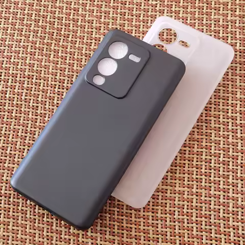 Luxury Original Shockproof Matte Case Coque for VIVO V25Pro soft TPU Cover for VIVO V25 Pro Silicone