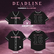 Blackpink deadline world tour baseball shirt Blackpink concert baseball shirt - Blackpink baseball j