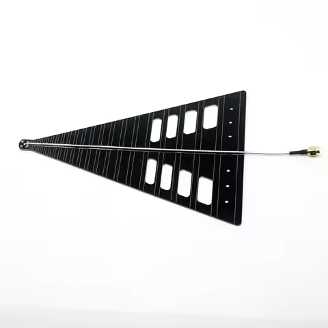 950M-7.5G UWB Log Periodic Antenna Directional UHF SHF Broadband Antennas F/ RF Radio Receiver Trans