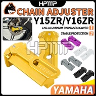 Y15/Y16 HPMP Swing Arm Adjuster CNC Chain Adjsuter Arm End Cap Alloy Penarik Rantai Penutup Y15 Y16 