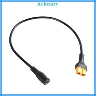 KOK XT60 Female Connector To DC5525 5521 Power Cable For TS100 Soldering Iron Conversion Cable