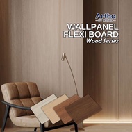 Artha Flexi Board WPC Wood Series 8 mm | Flexi Board Wall Panel Wood Series Premium WPC Panel Wall D