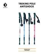 Trekking pole Antishock 135 cm - Climbing Stick - Mountain Stick - Tracking Pole