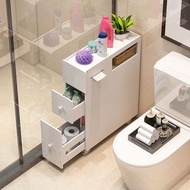 纖巧夾縫收納櫃 浴室廁所用 浴室雜物架 置物架 防水材質 (Toilet Storage Cabinet) 包送貨Free Delivery