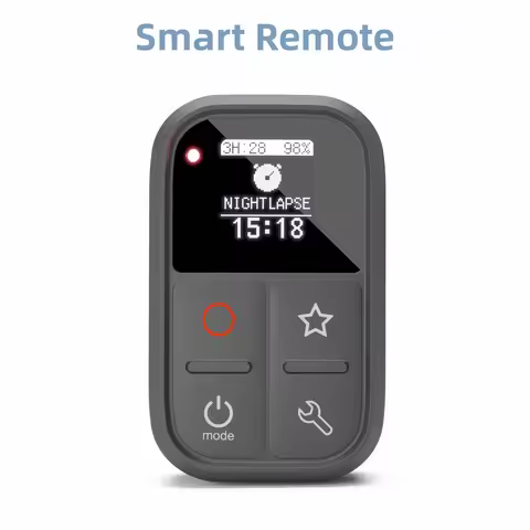 Suitable for GoPro Camera Bluetooth Remote Control OLED Screen Compatible with GoPro 13 12 11 10 9 8