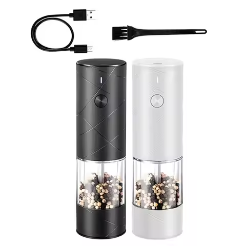 UNCL Kitchen Electric Pepper Grinder Electric Grinder Pepper Seasonings Spices Grain Mill