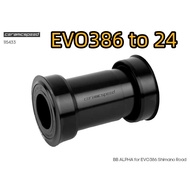 CeramicSpeed BB ALPHA EVO386 to 24mm SHIMANO Ceramic Five-Way Bearing
