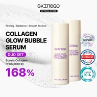 [SKINEGO official] Super Glow Deep Collagen Bubble Serum 70ml*2ea, K-beauty, Glow, Collagen Serum