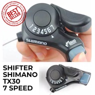 Shimano TX30 7 Speed Bicycle Shifter Folding MTB Bicycle Gear Shifter ETC Shimano TX30 7 Speed Bicyc