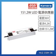 MW 明緯 151.2W LED電源供應器(HLG-150H-36)